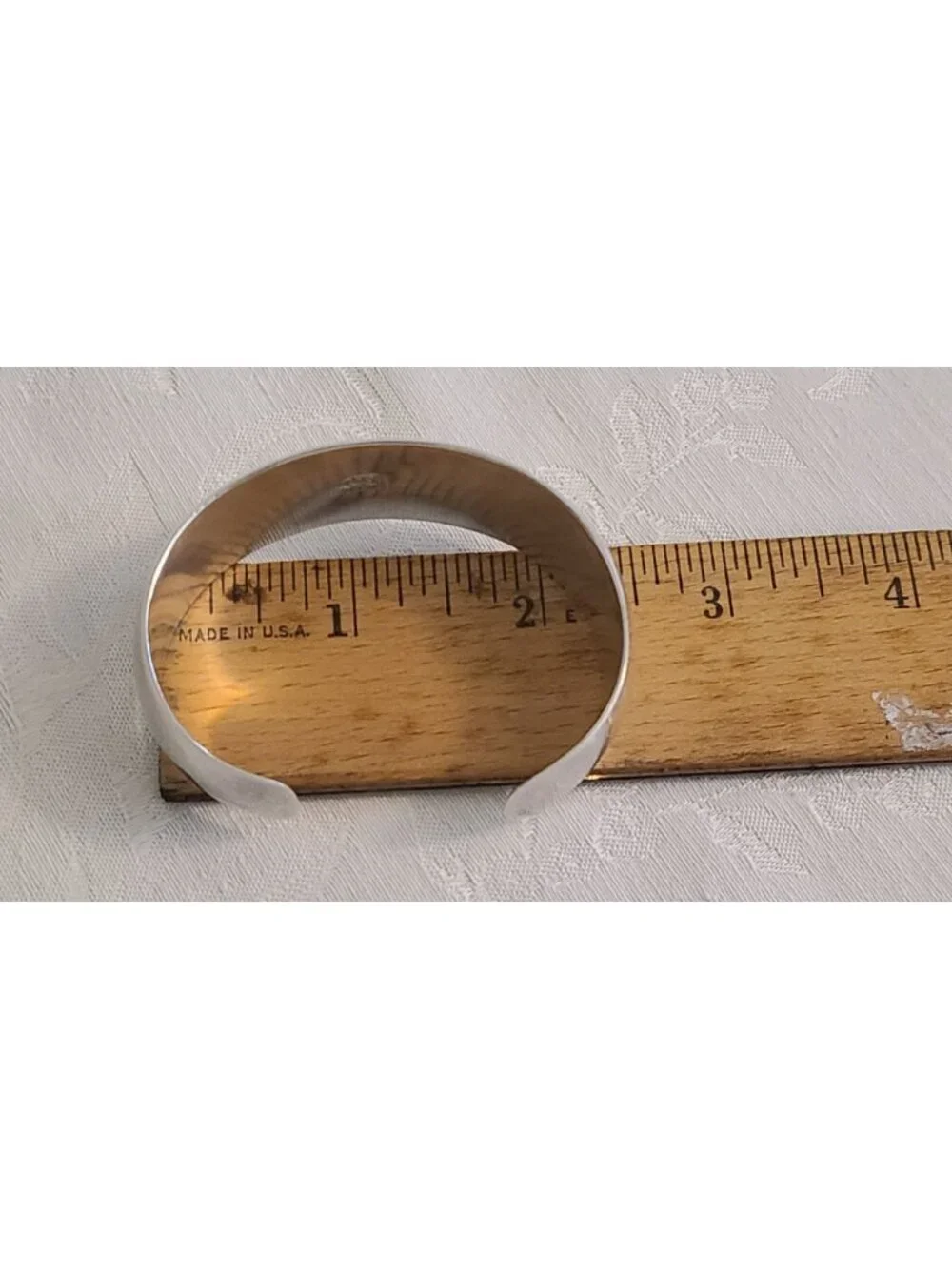 Vintage Navajo Tommy Singer TS Sterling Silver Cuff Bracelet 23g